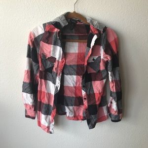 Rue21 Hooded Flannel